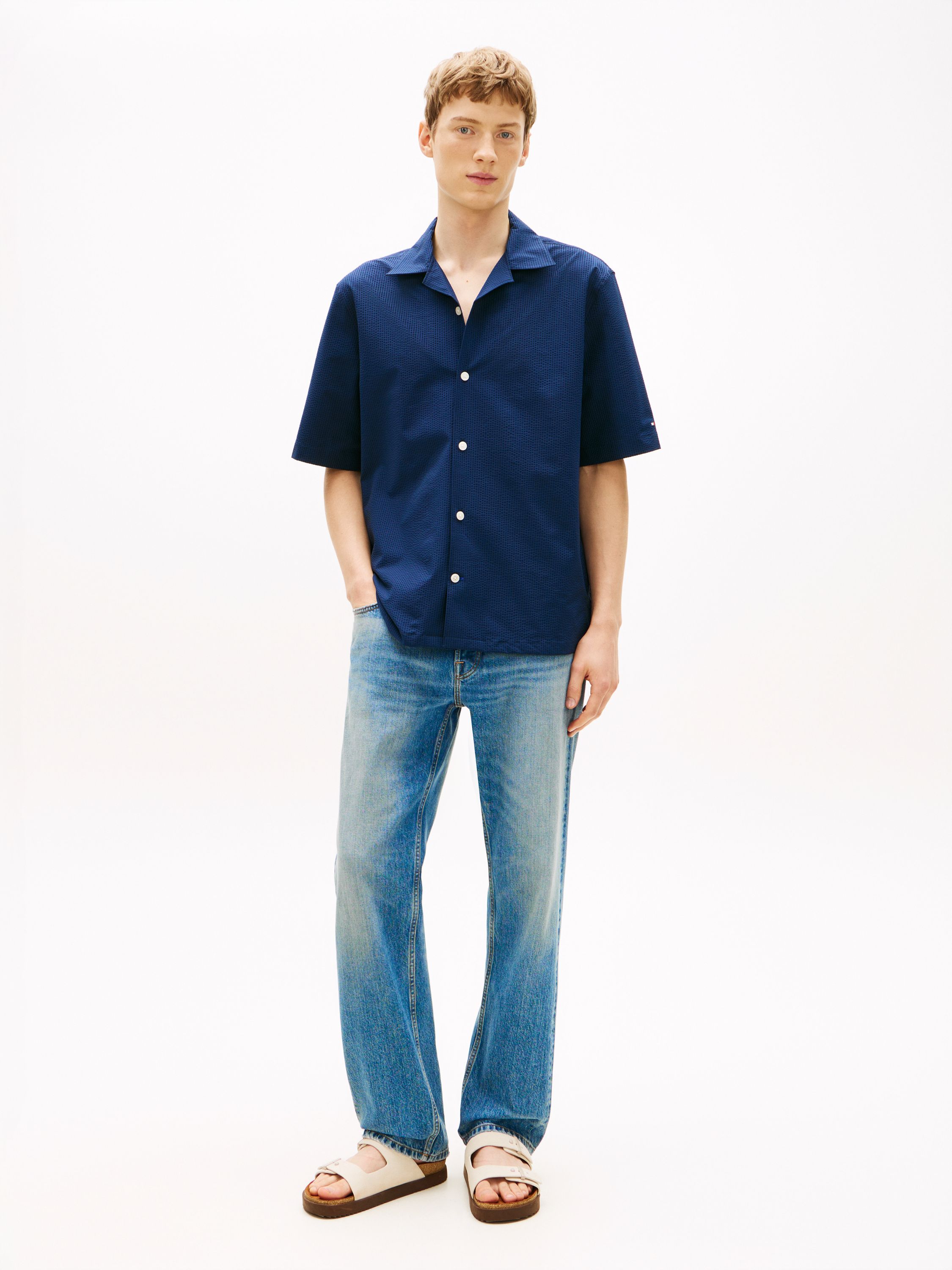 Freizeithemd Relaxed Fit - 0A4-BLUE - Blau