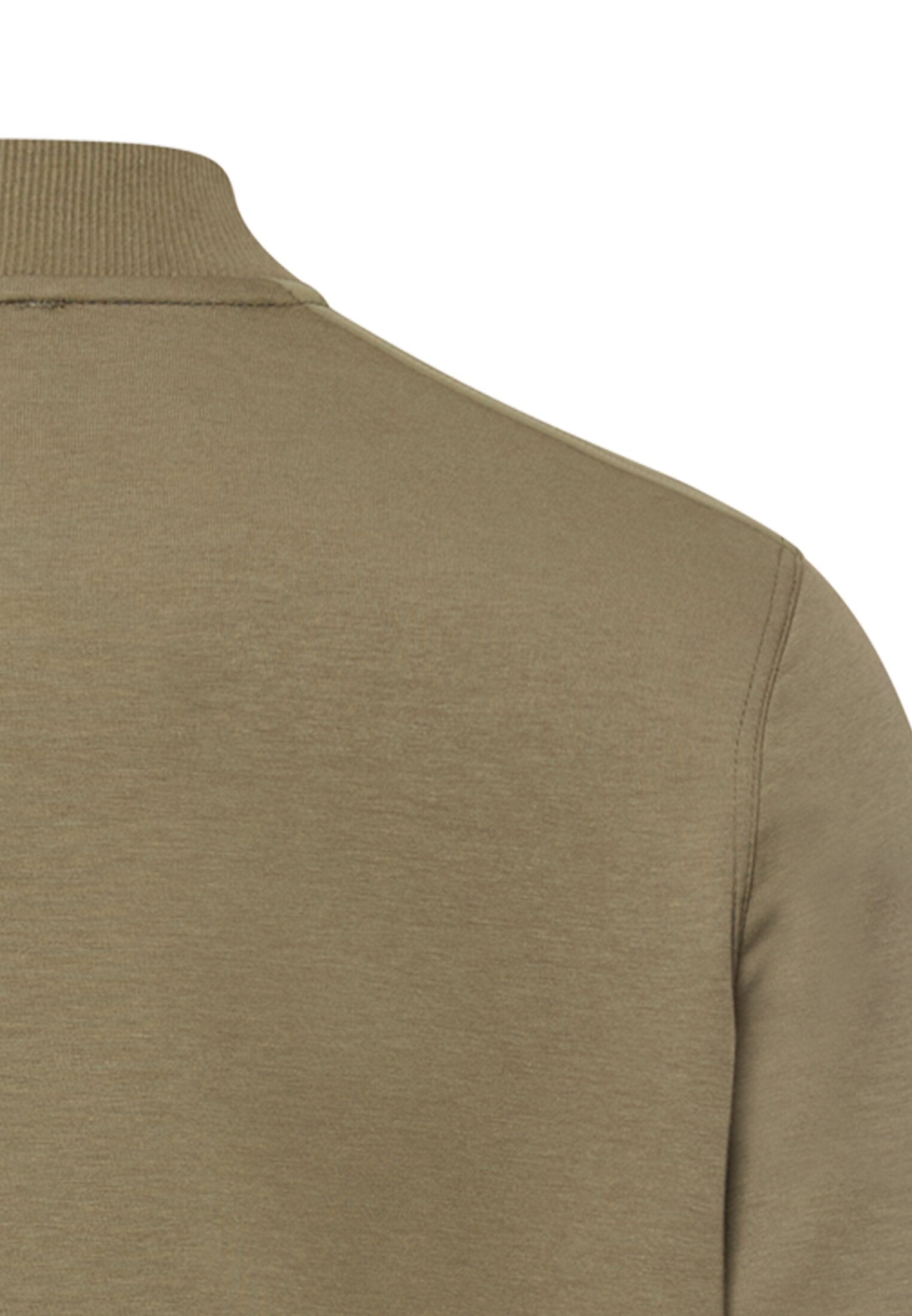 Sweatjacke Regular Fit - 35-Deep Olive - Grün