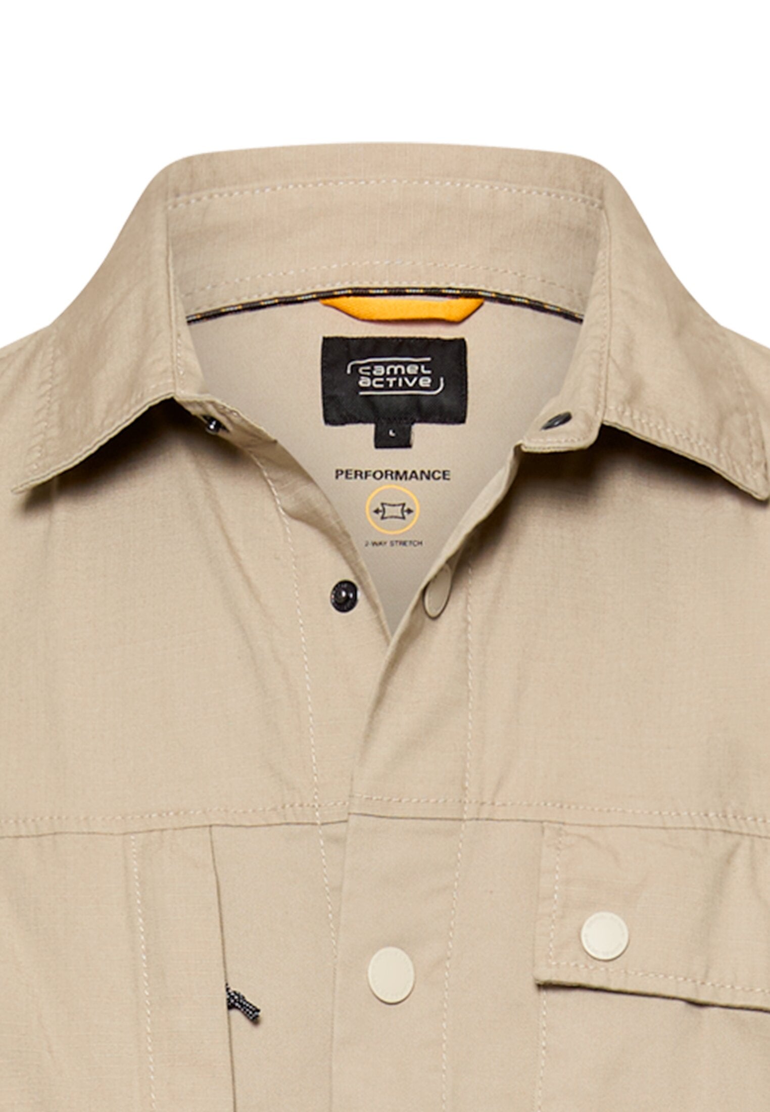 Overshirt Relaxed Fit - 17-Light Beige - Beige
