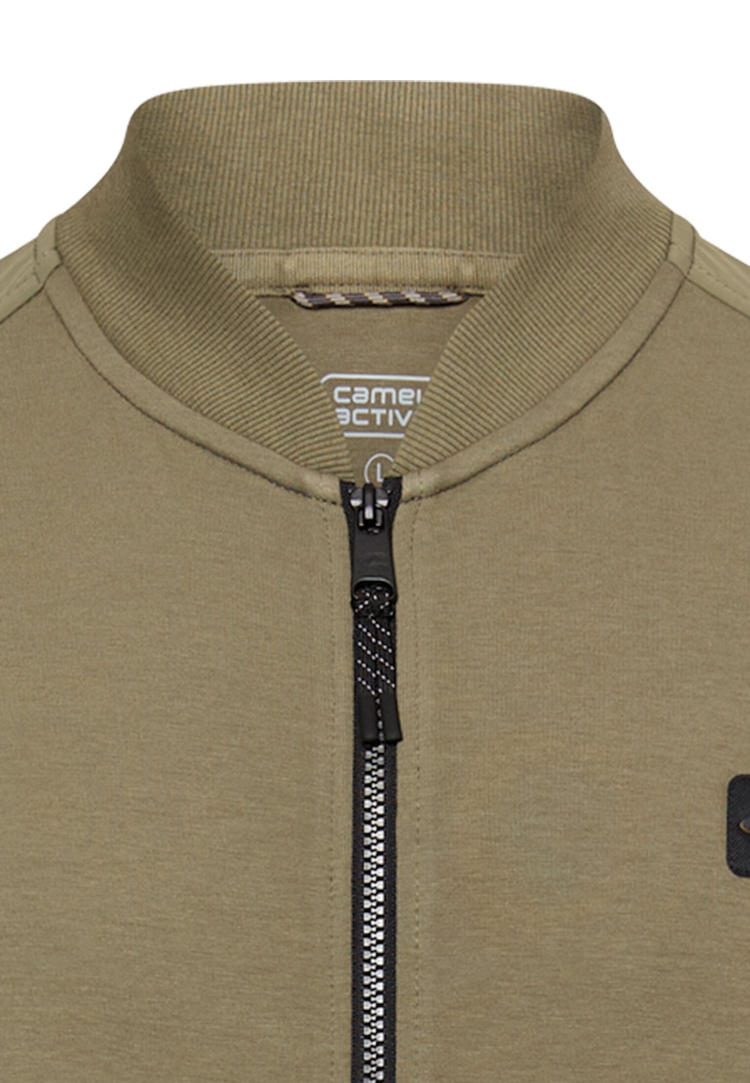 Sweatjacke Regular Fit - 35-Deep Olive - Grün