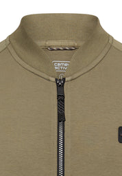 Sweatjacke Regular Fit - 35-Deep Olive - Grün