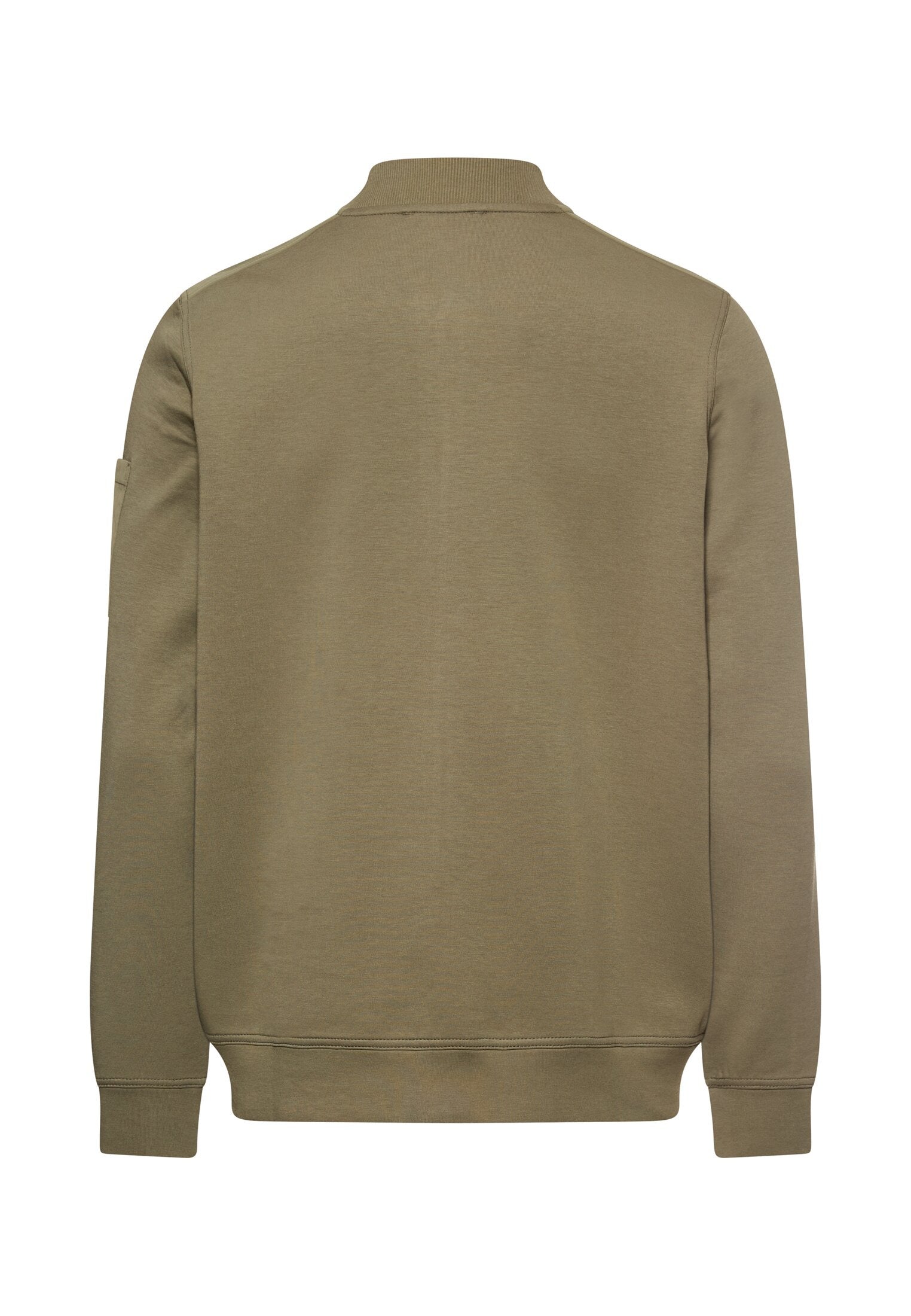 Sweatjacke Regular Fit - 35-Deep Olive - Grün