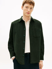 Cordovershirt aus Baumwolle - 0H9-GREEN - Grün