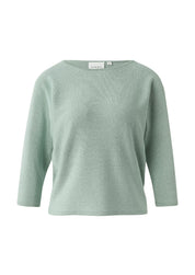 Strickpullover aus Viskosemix - 6211-BLUE GREEN - Grün