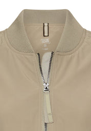 Bomberjacke mit Bündchenkragen - 36-Sage - Grün