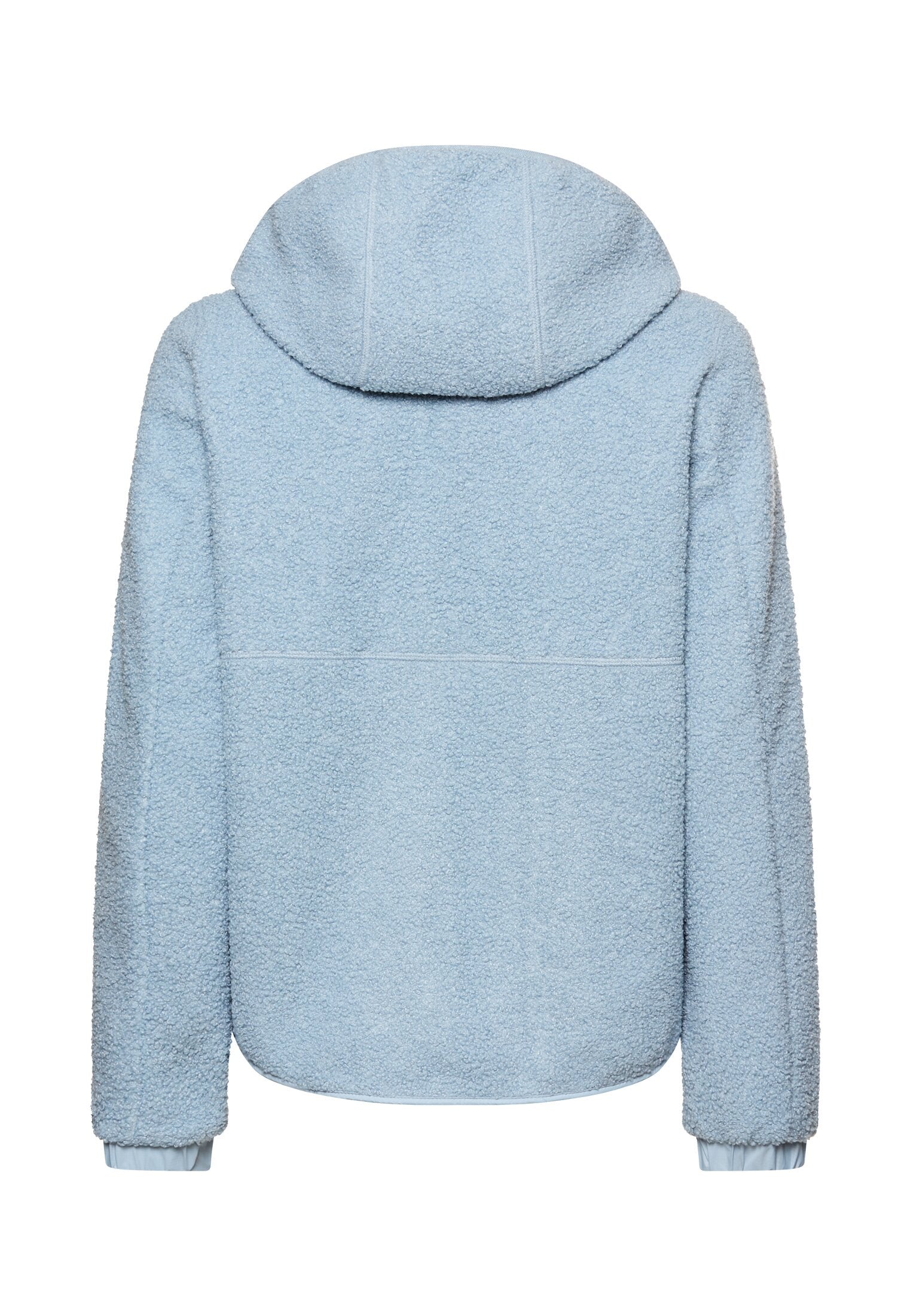 Teddy-Fleecejacke mit Kapuze - 41-Light Blue - Blau