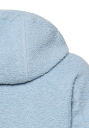 Teddy-Fleecejacke mit Kapuze - 41-Light Blue - Blau