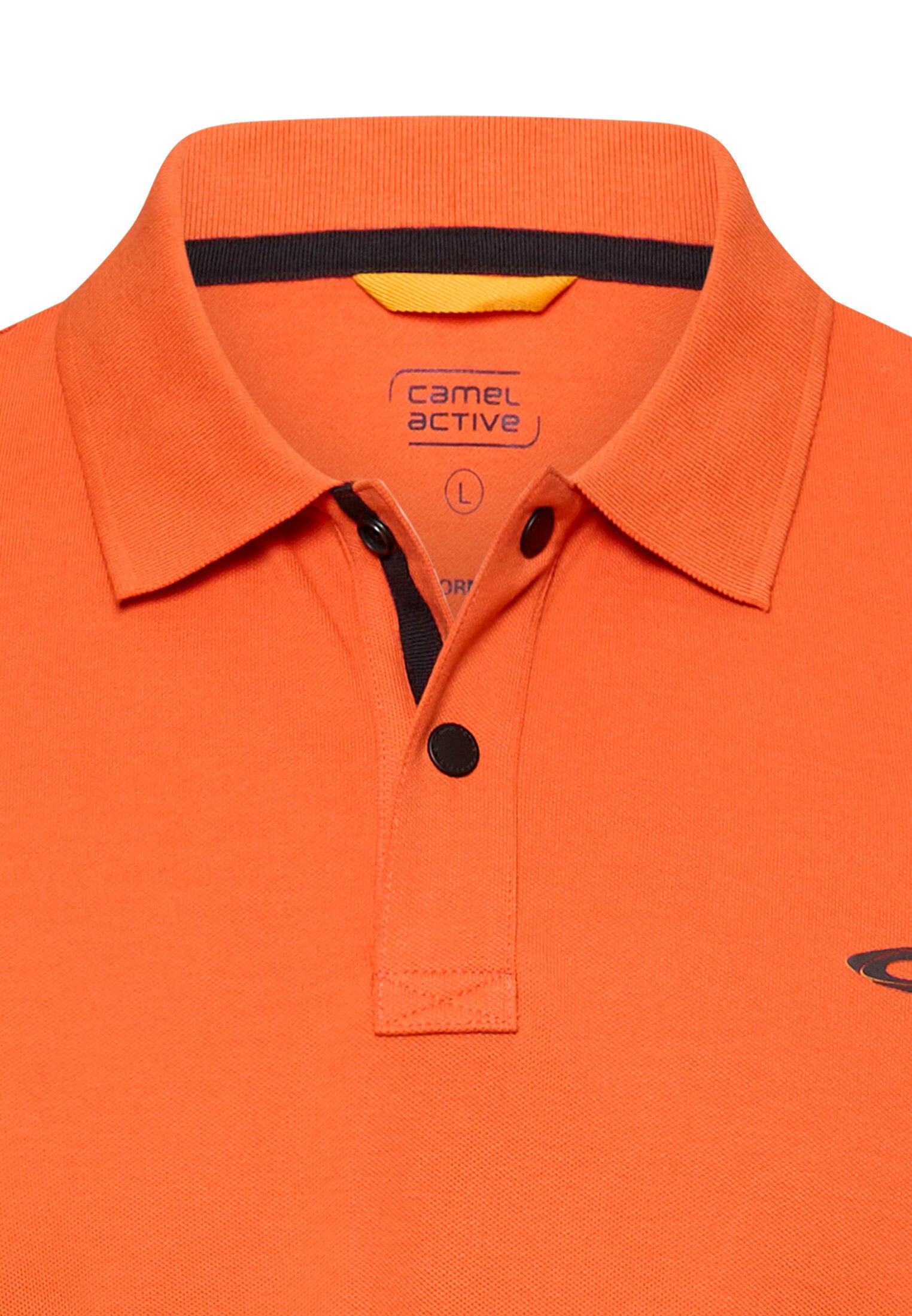 Poloshirt Regular Fit - 66-Burned Orange - Orange