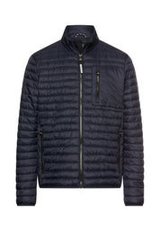Steppjacke mit Stehkragen - 48-Dark Navy - Blau
