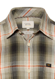 Freizeithemd Regular Fit aus Baumwolle - 66-Burned Orange - Orange