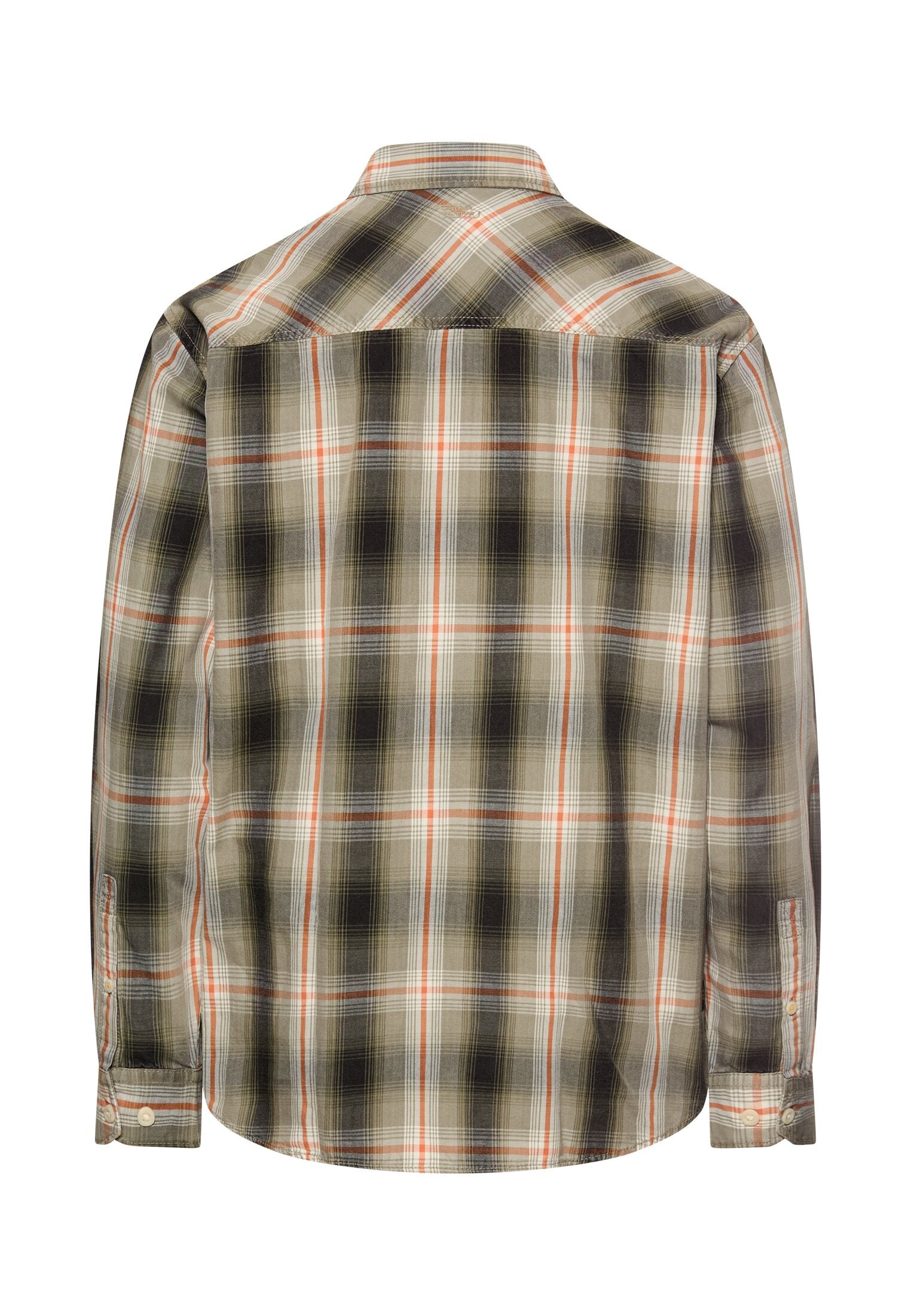 Freizeithemd Regular Fit aus Baumwolle - 66-Burned Orange - Orange