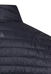Steppjacke mit Stehkragen - 48-Dark Navy - Blau