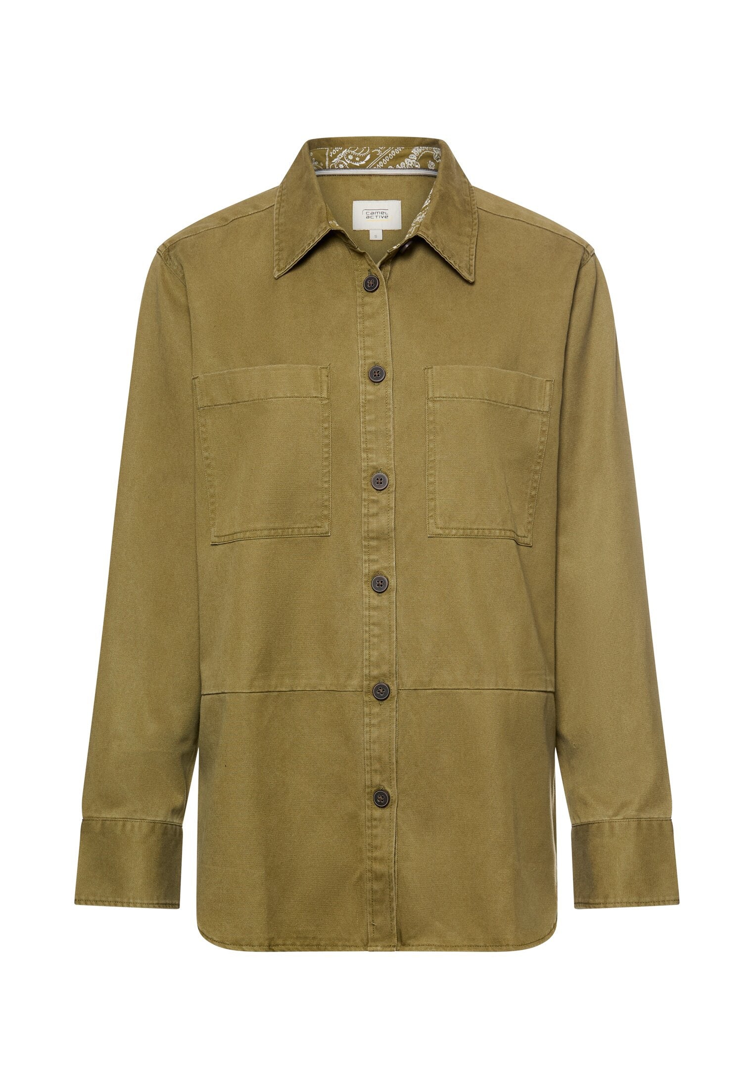 Overshirt Relaxed Fit - 33-Olive - Khaki