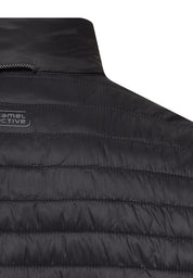 Steppjacke mit Stehkragen - 88-Asphalt - Schwarz