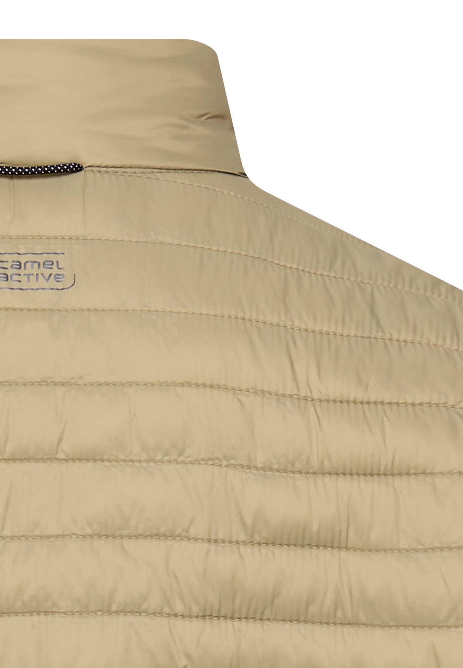 Steppjacke mit Stehkragen - 31-Khaki - Khaki