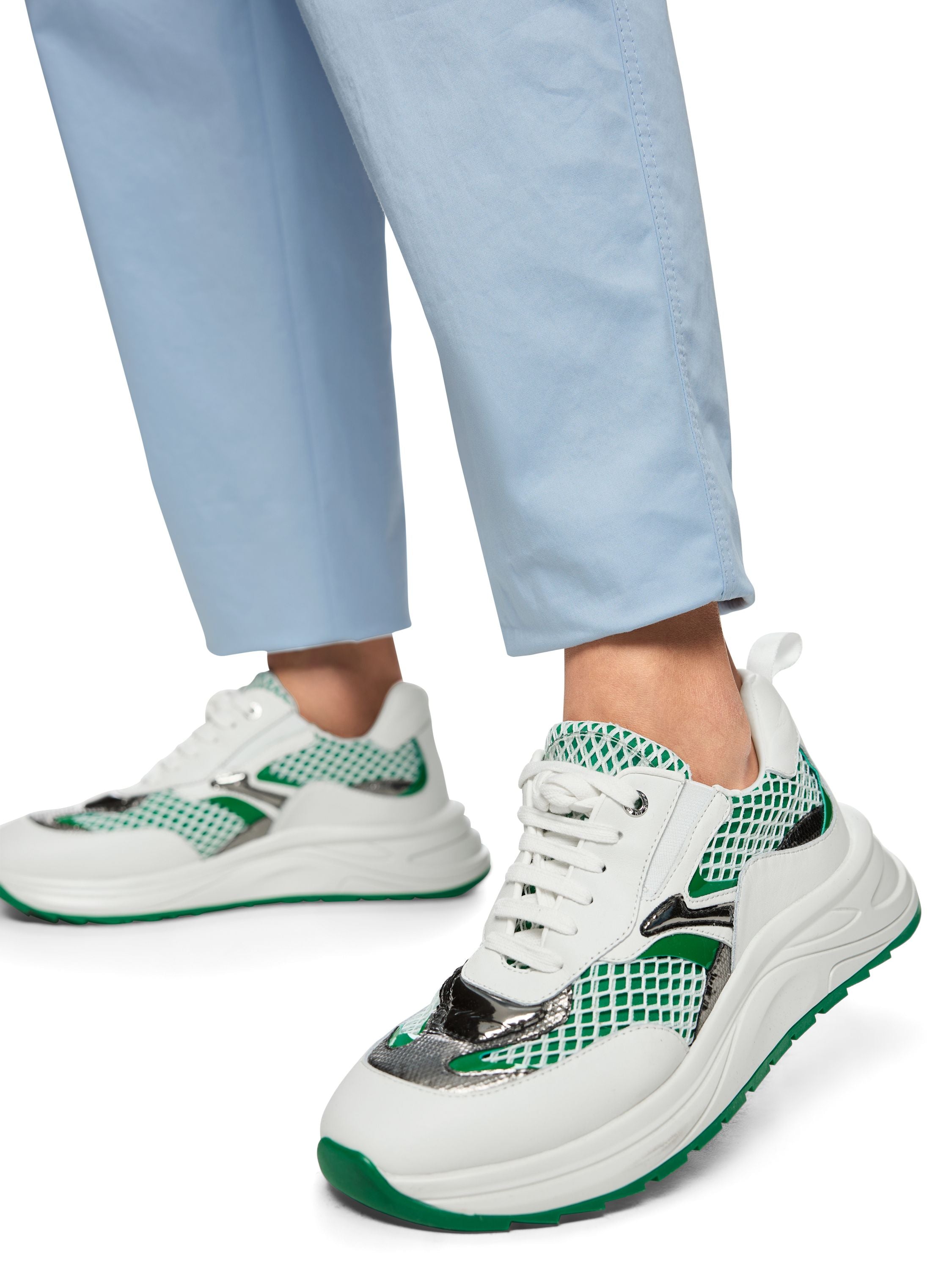 Chinohose FAQUS Feminine Fit - 316 - Blau