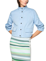 Übergangsjacke mit Stehkragen - 316 - Blau