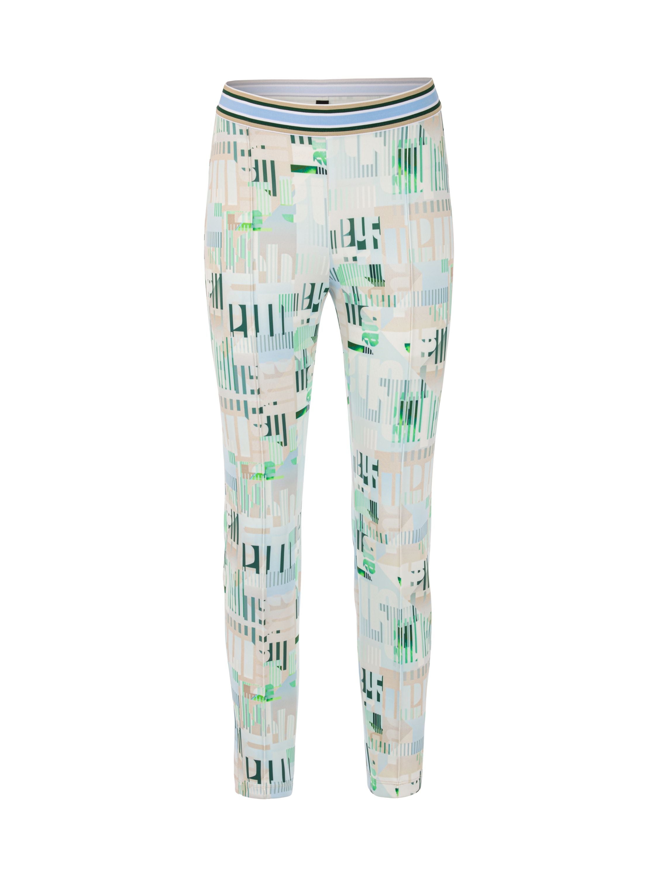 Hose SOFIA aus Scubajersey - 316 - Grün