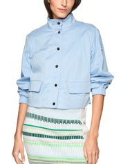 Übergangsjacke mit Stehkragen - 316 - Blau