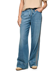 Jeans WELKOM Wide Leg - 353 - Blau
