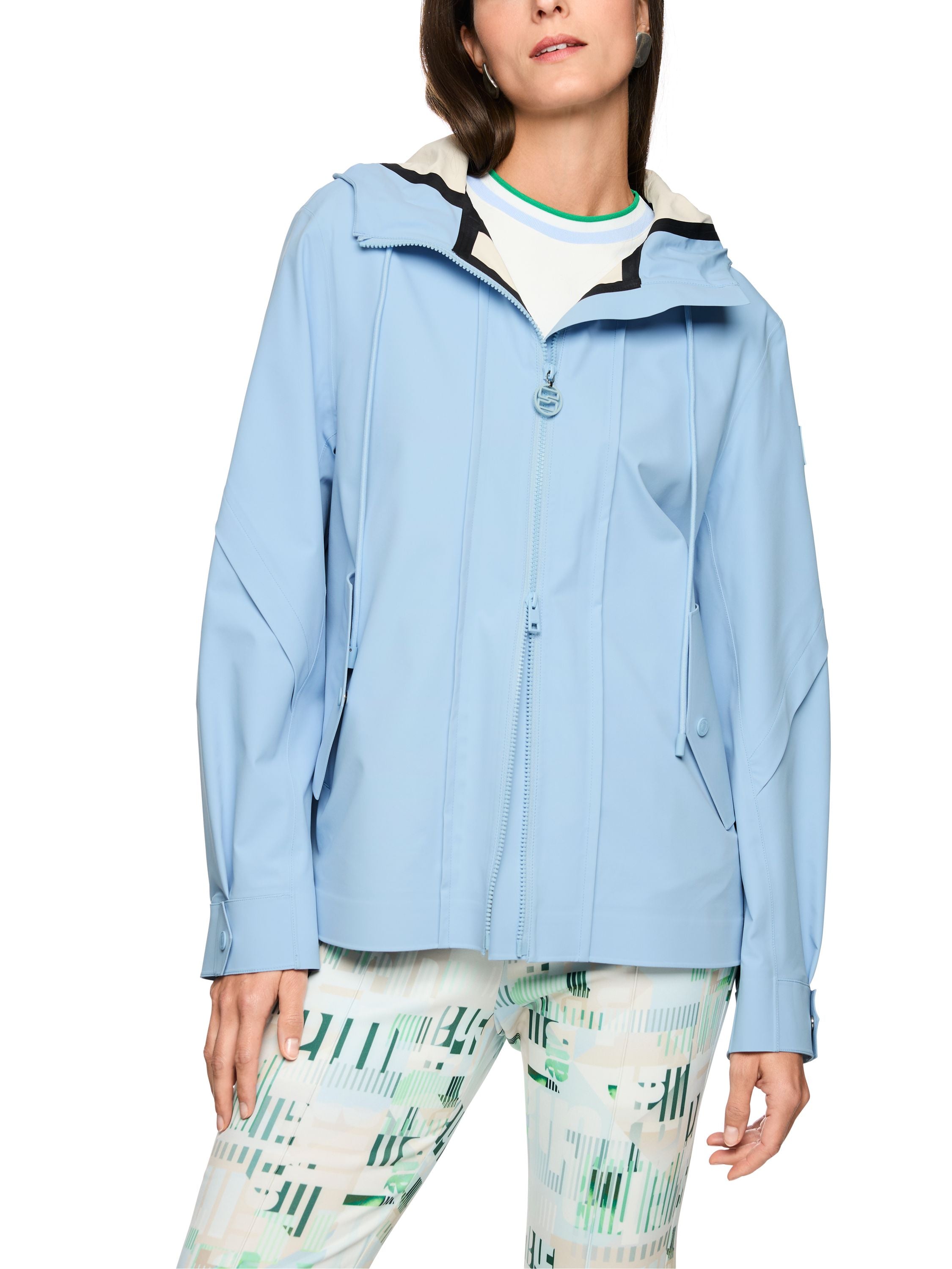 Übergangsjacke mit Kapuze - 316 - Blau