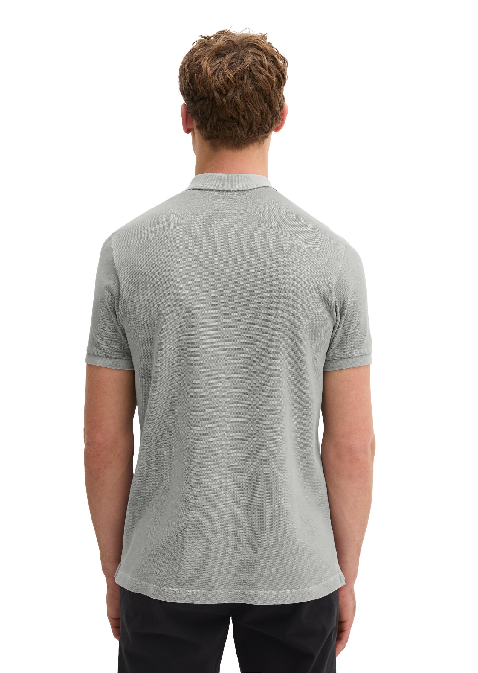 Poloshirt aus Baumwolle - 0636-Griffin - Grau