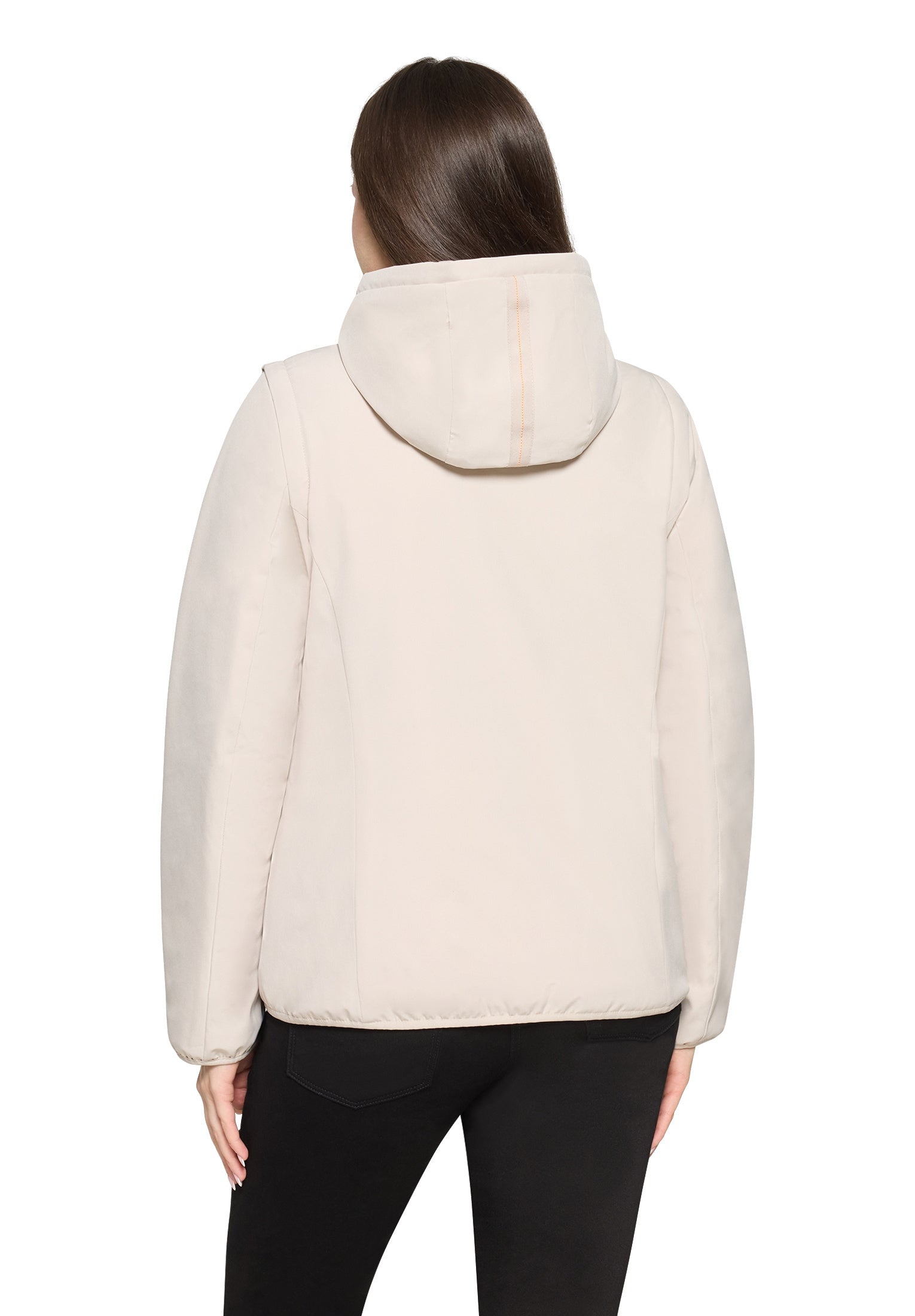 Wendejacke mit Kapuze - 9108-Chateau Gray - Beige