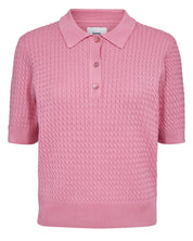 Strick-Poloshirt NUALETTE - 2703 - Pink