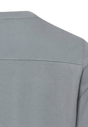 T-Shirt aus Baumwolle - 45-Stormy Blue - Grau