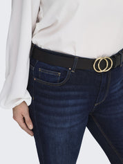 Jeans Skinny Fit - Dark Blue Denim - Blau