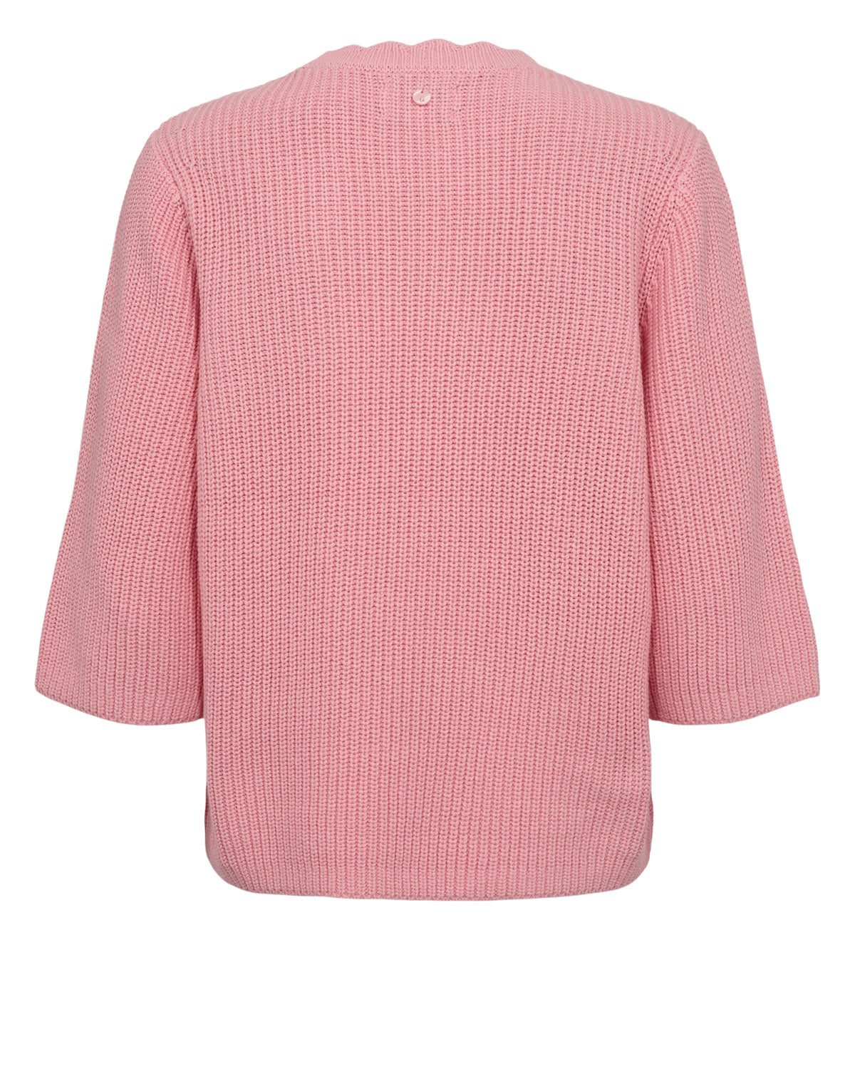 Strickpullover aus Baumwollmix - 2708 - Pink
