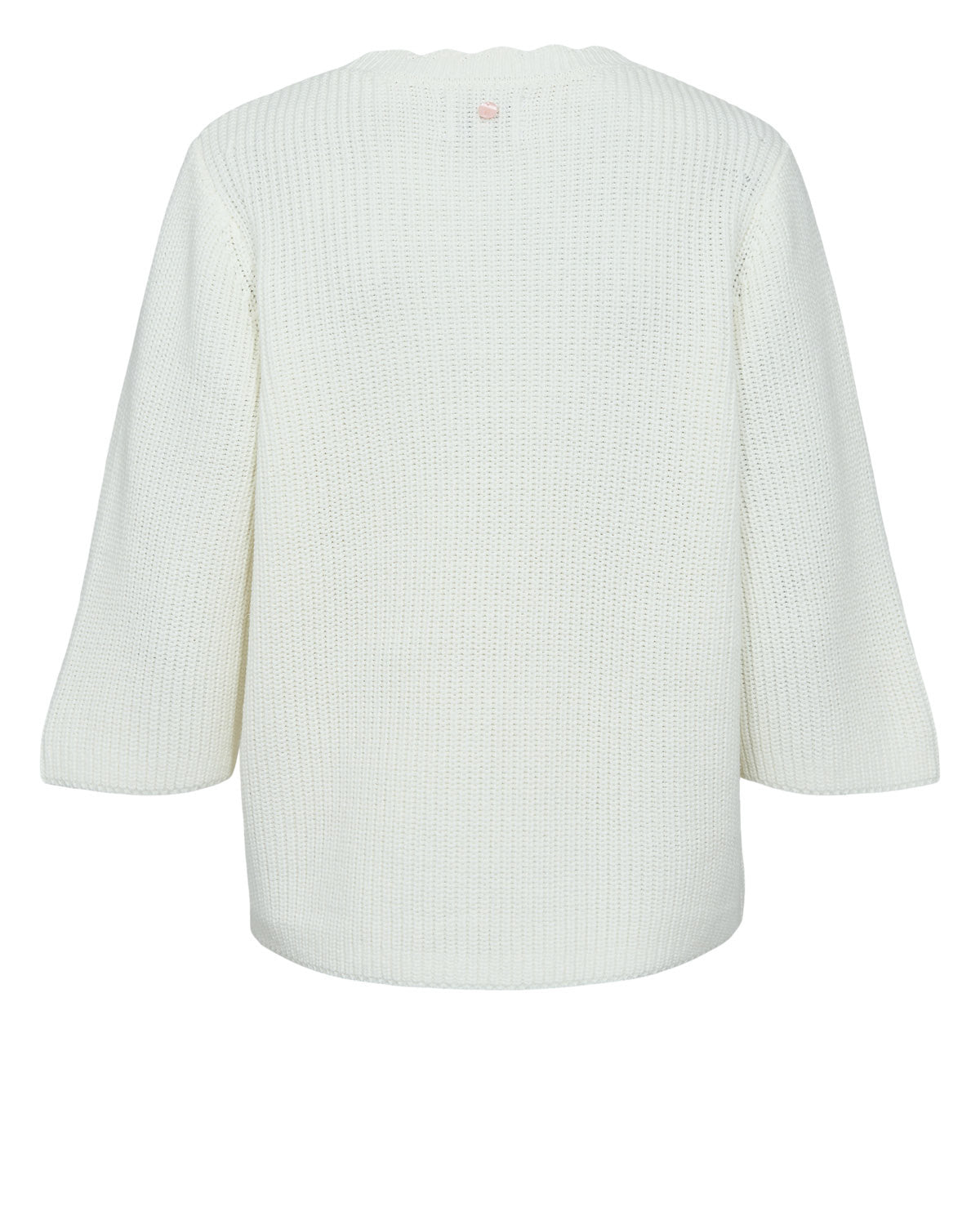 Strickpullover aus Baumwollmix - 9001 - Creme