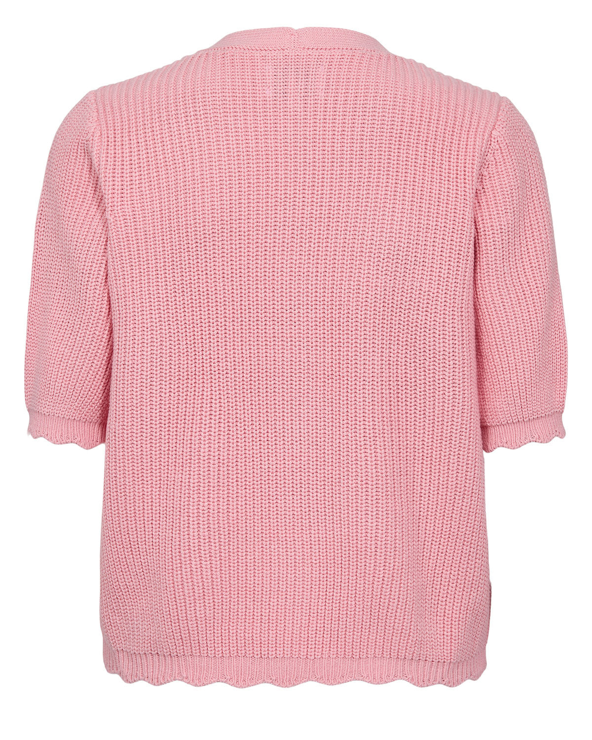 Strickcardigan aus Baumwollmix - 2708 - Pink