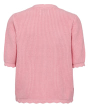 Strickcardigan aus Baumwollmix - 2708 - Pink