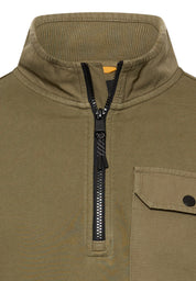 Troyer Regular Fit - 35-Deep Olive - Grün