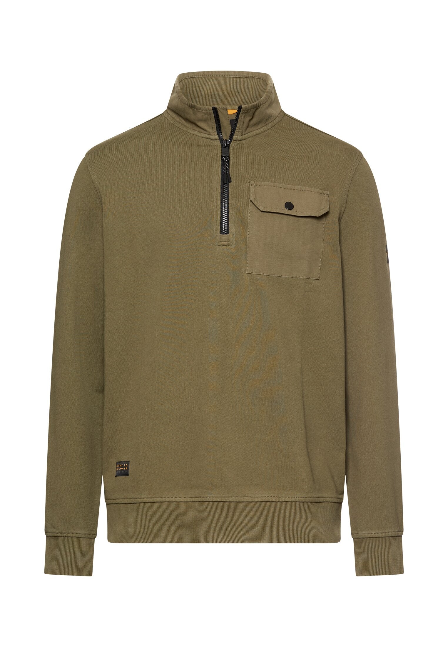 Troyer Regular Fit - 35-Deep Olive - Grün