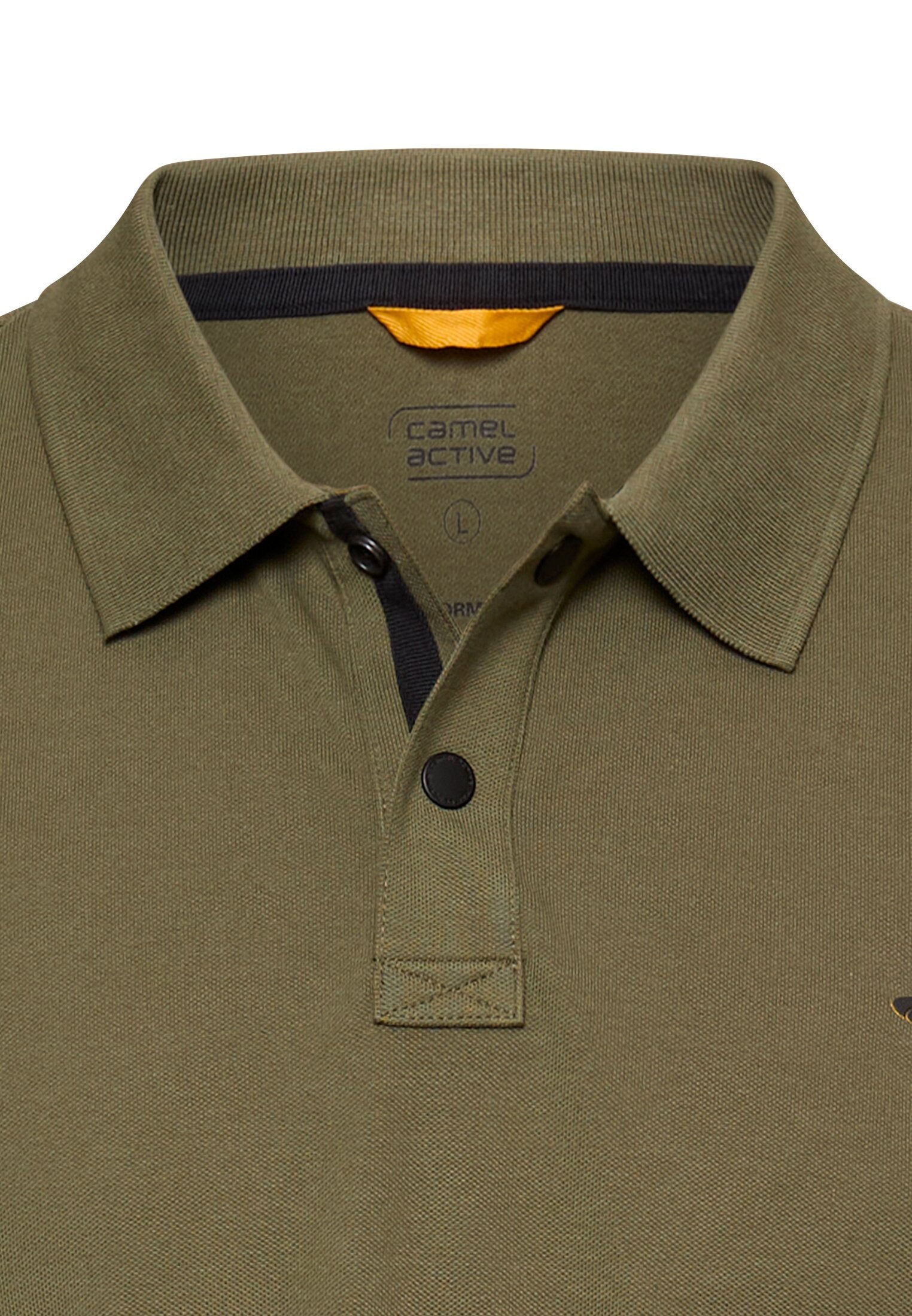 Poloshirt Regular Fit - 35-Deep Olive - Grün