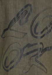 Leinenshirt mit aufliegendem Kragen - 78-Khaki - Khaki