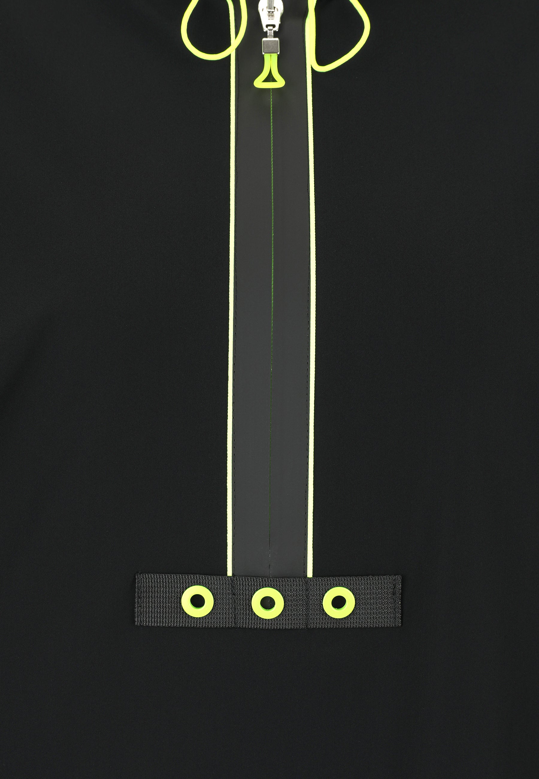 T-Shirt mit Kapuze - 99-Schwarz - Schwarz