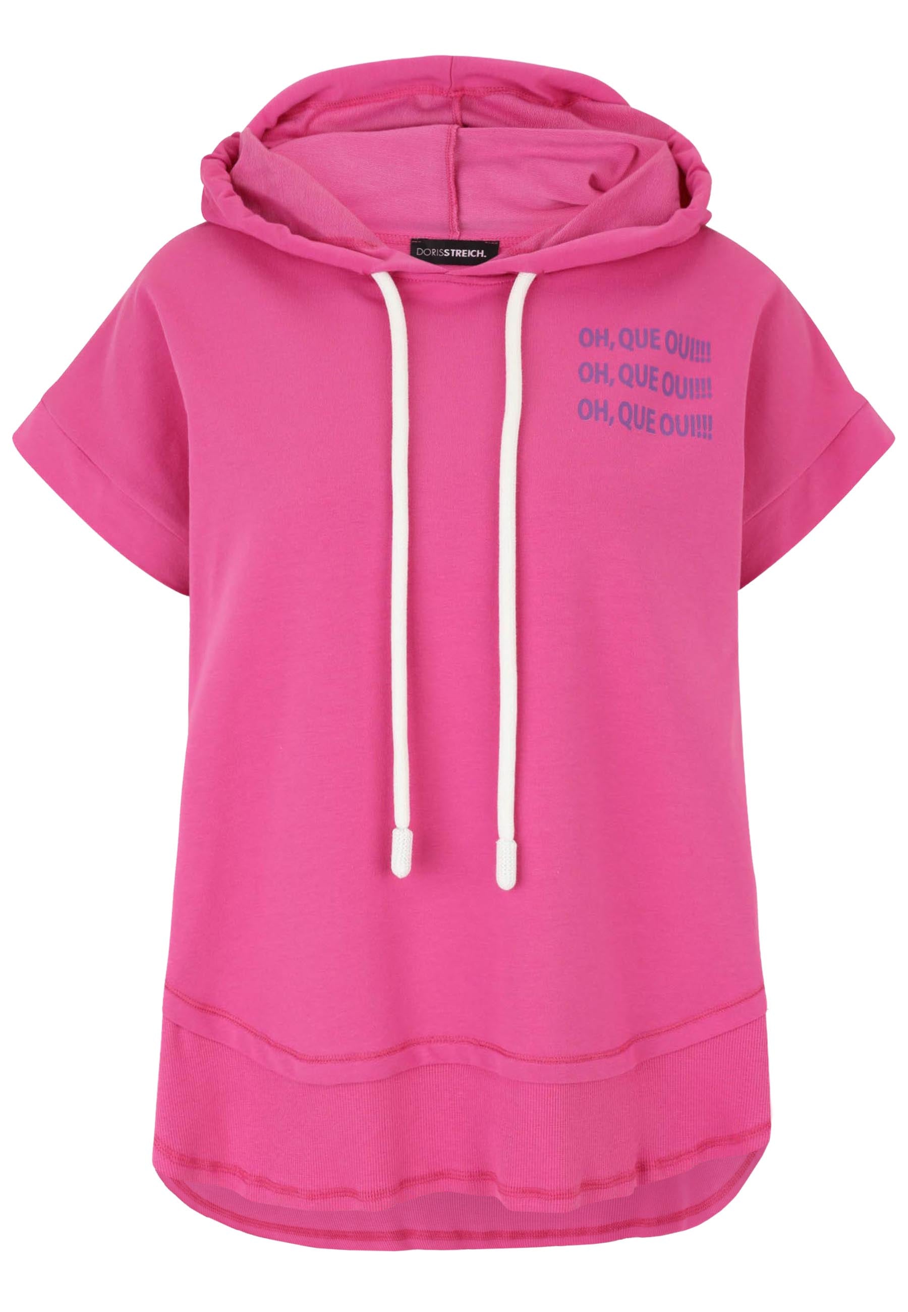 T-Shirt aus Baumwollmix - 44-Himbeere - Pink