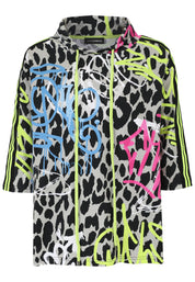 T-Shirt aus Baumwollmix - 23-Lemon - Mehrfarbig