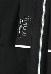 Sweatshirtjacke mit Kapuze - 99-Schwarz - Schwarz