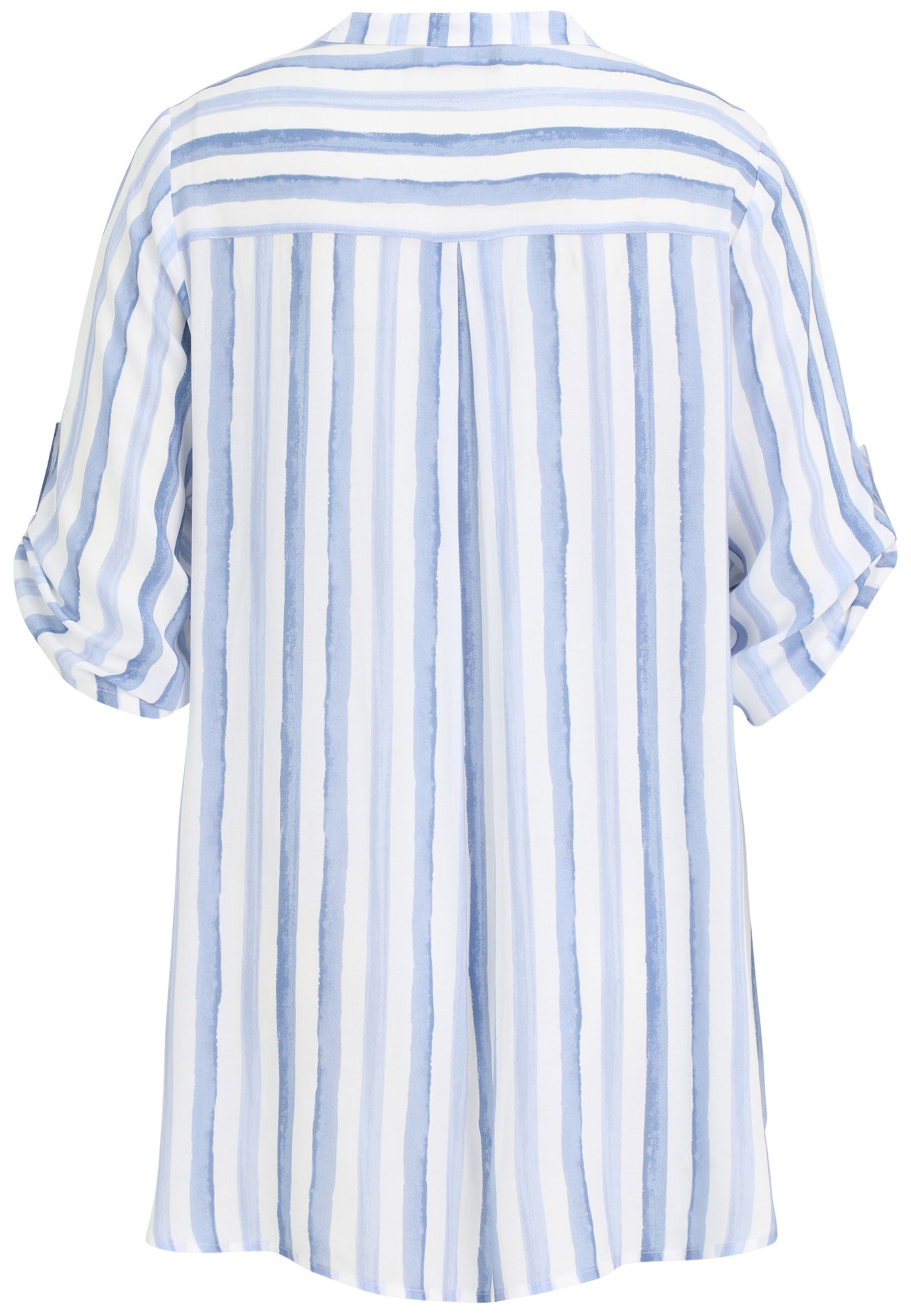 Schlupfbluse aus Viskose - 59-Hellblau - Blau