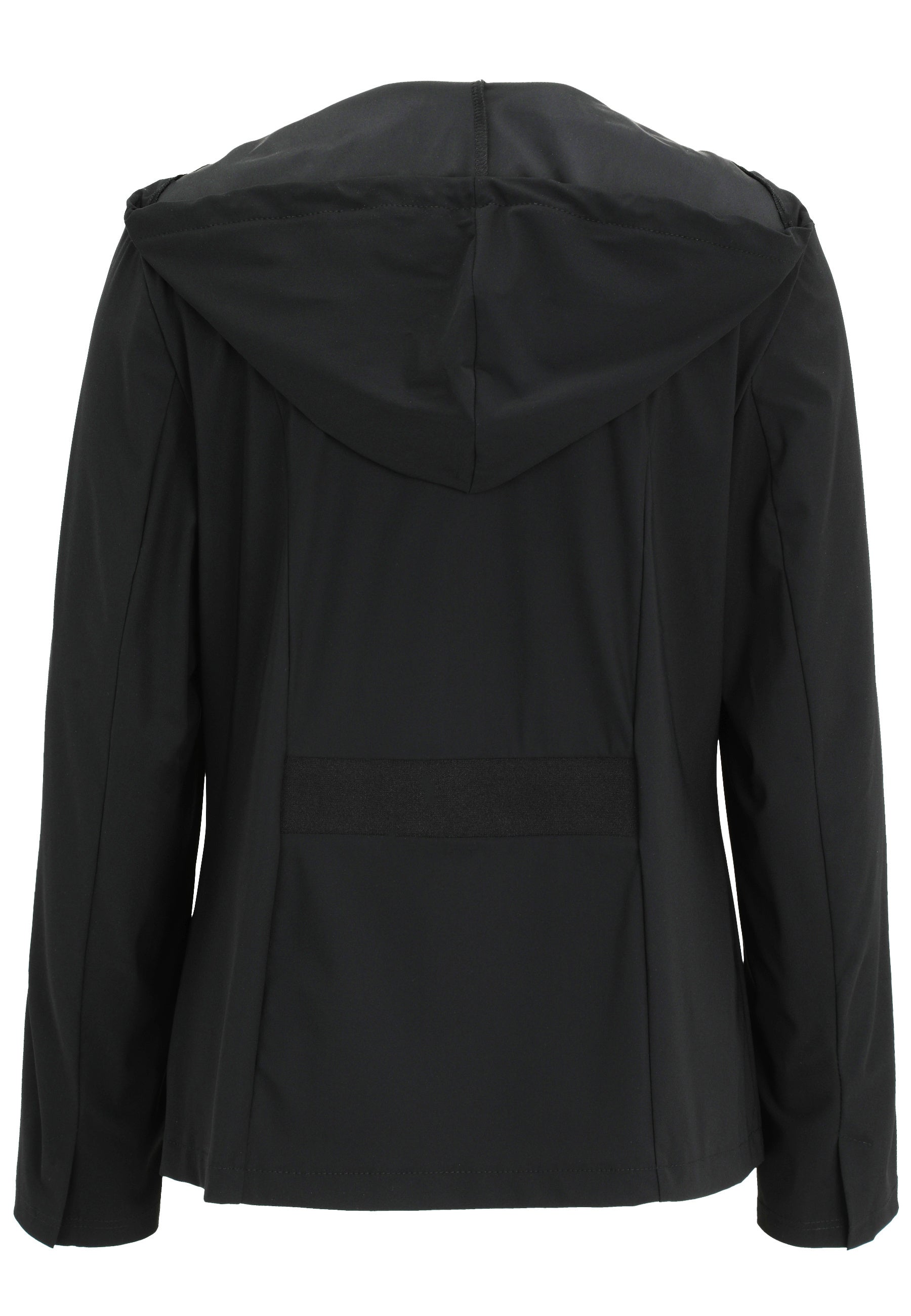 Blazer mit Kapuze - 99-Schwarz - Schwarz