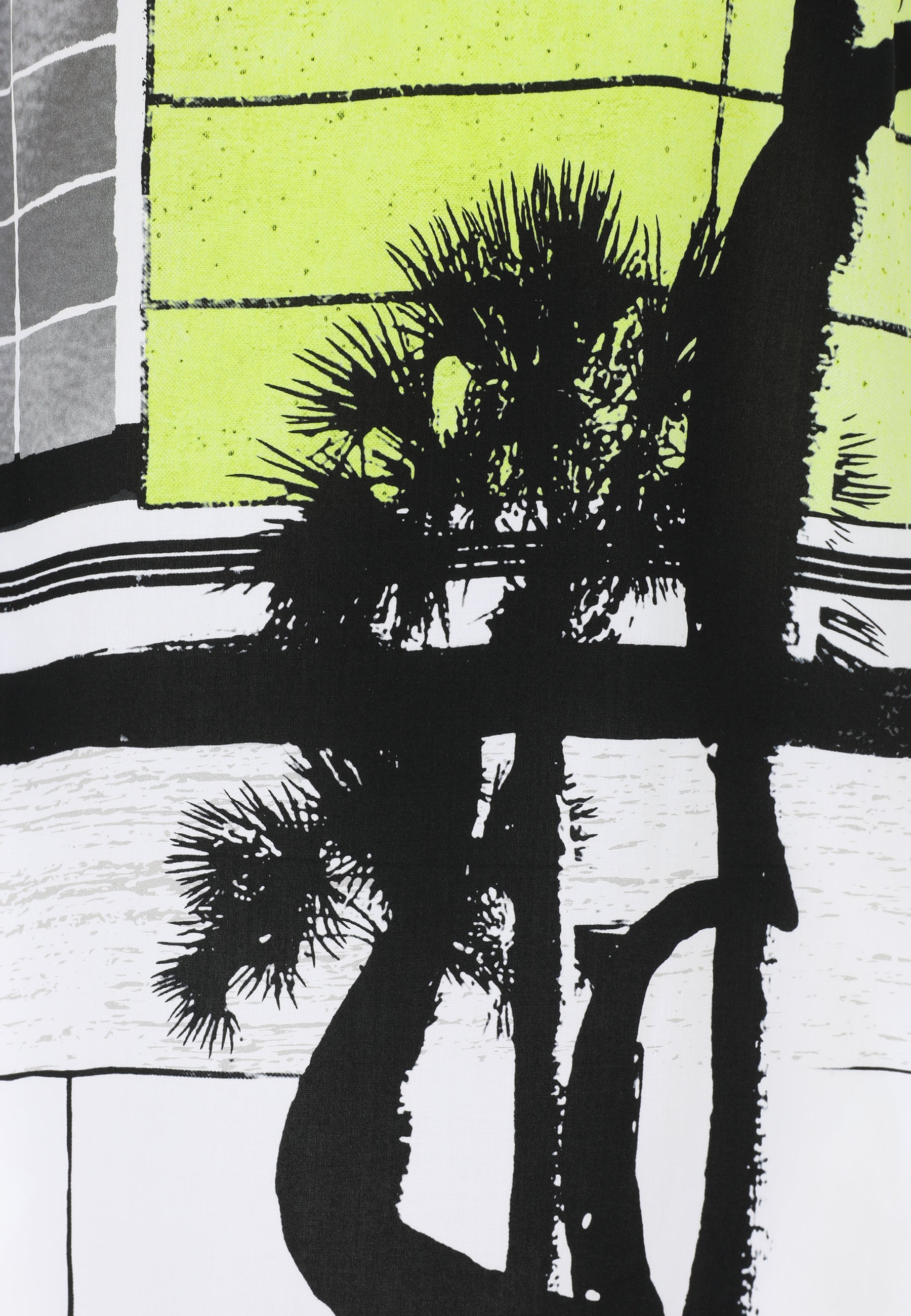 T-Shirt aus Viskose - 23-Lemon - Weiß