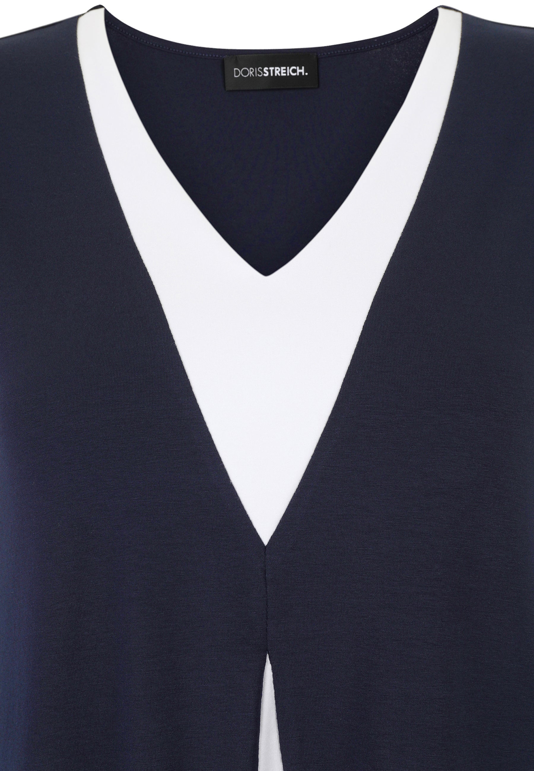 Tunika aus Visksoe - 50-Marine - Blau