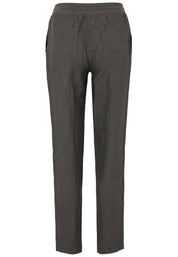 Leinenhose Relaxed Fit - 86-Taupe - Braun