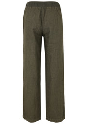 Leinenhose Straight Leg - 78-Khaki - Khaki