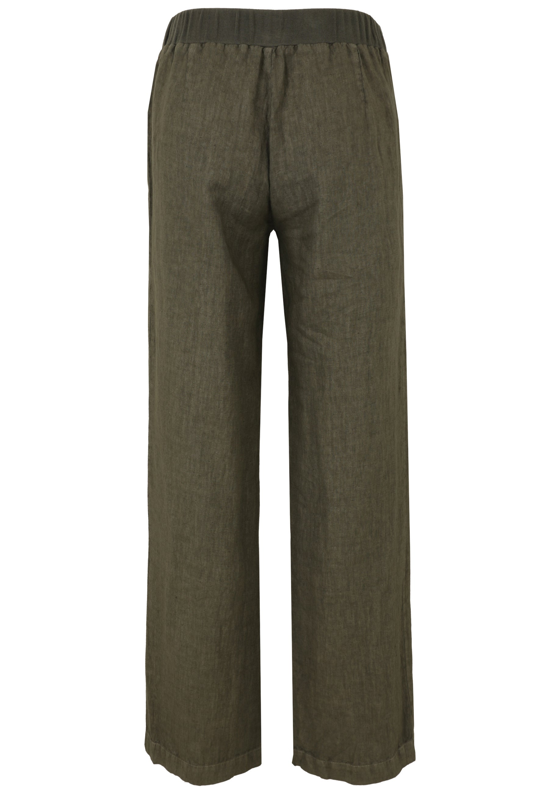 Leinenhose Straight Leg - 78-Khaki - Khaki