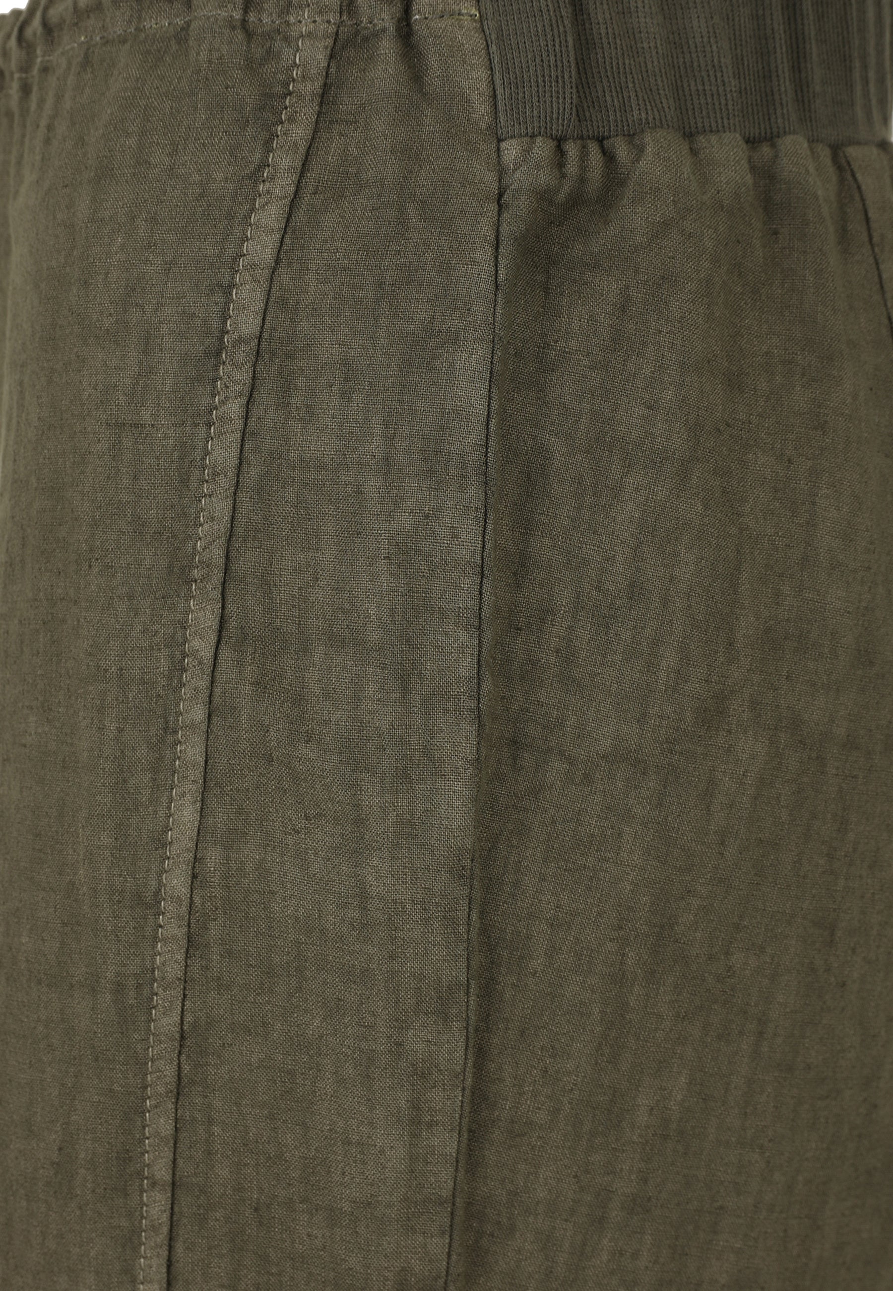 Leinenhose Straight Leg - 78-Khaki - Khaki